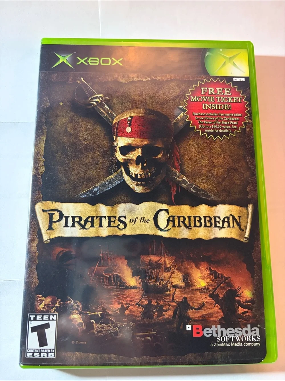 Microsoft Xbox Pirates of the Caribbean - NWOT